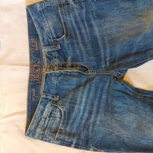 Buckle Black Jeans, size 30x32, straight leg